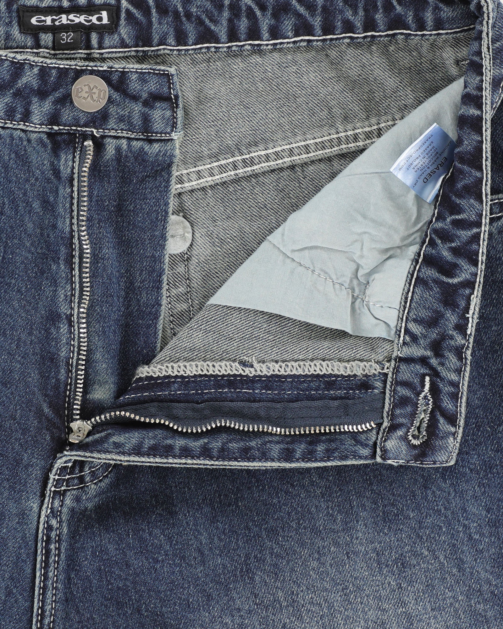 Wide Leg Denim Jeans