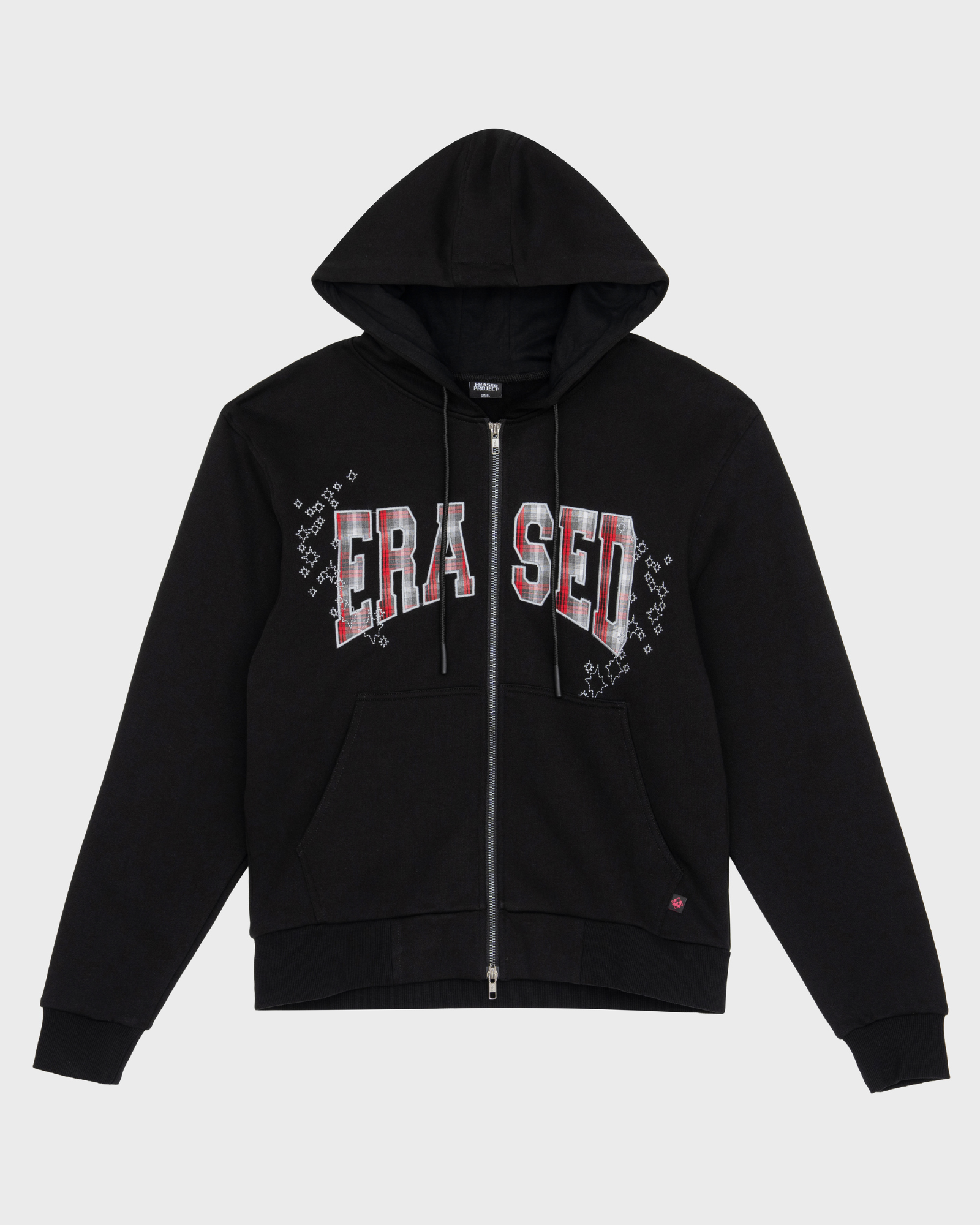 Stars Fitted Zip Up Hoodie