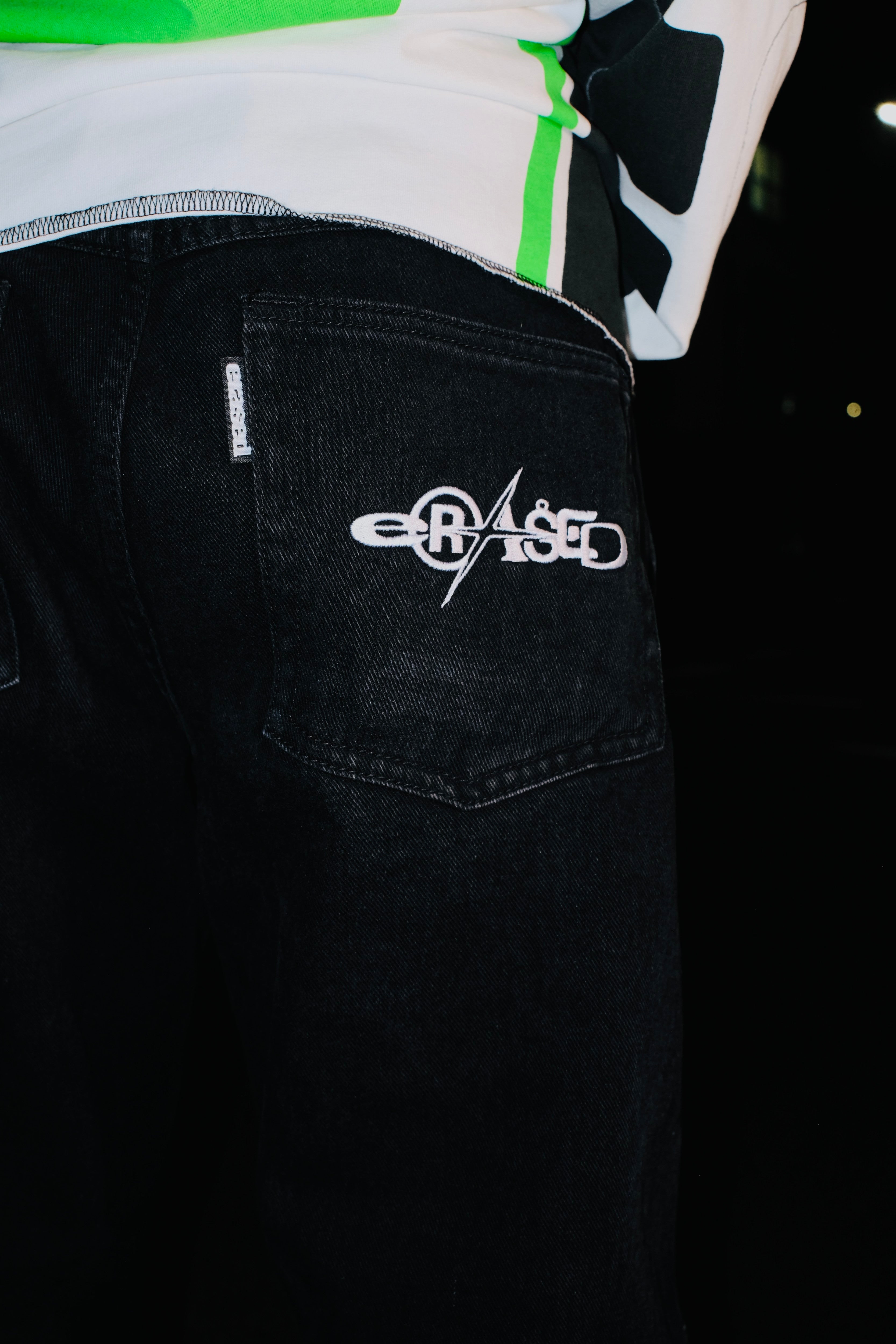 Wide Leg Denim Jeans