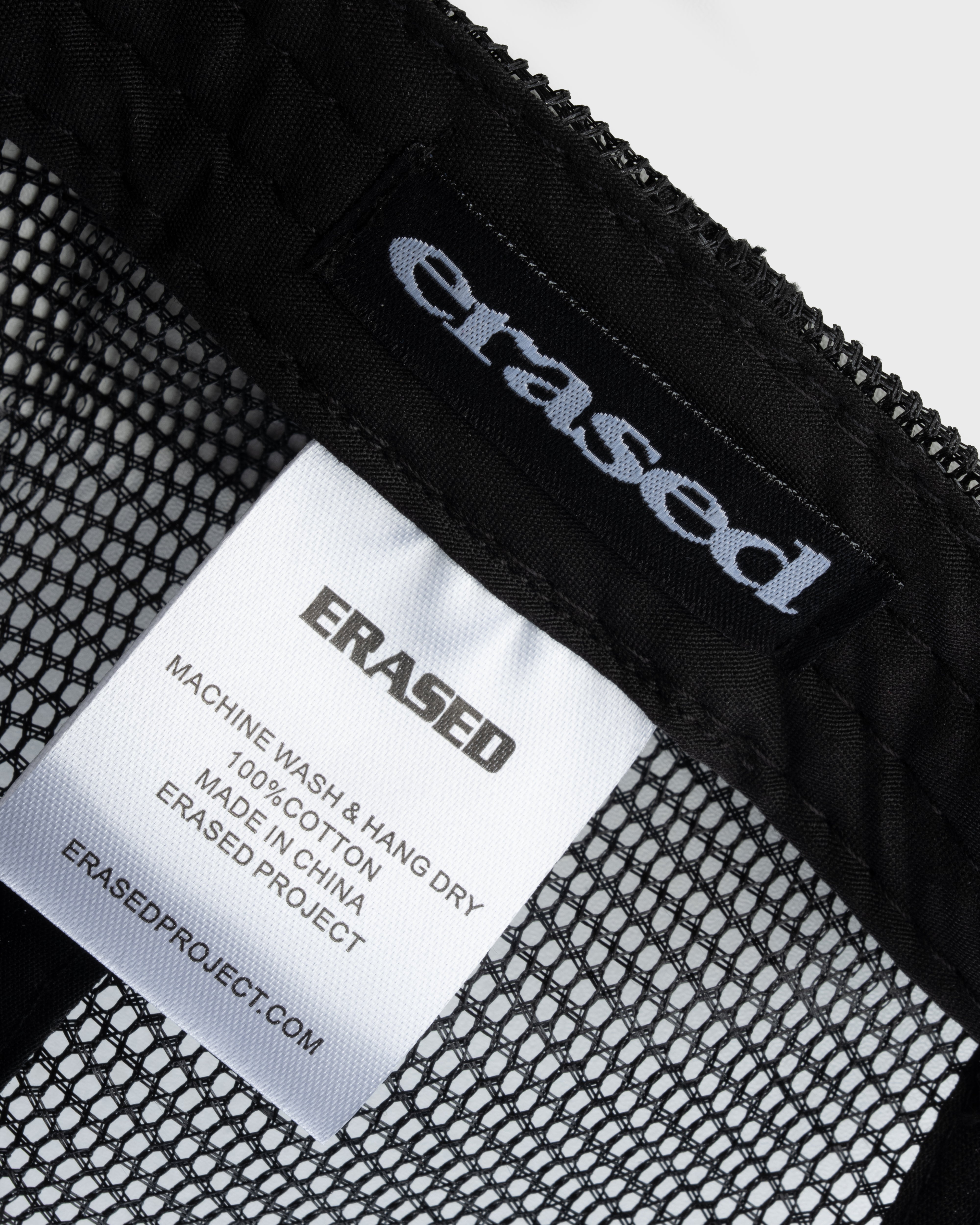 Plaid Erased Trucker Hat