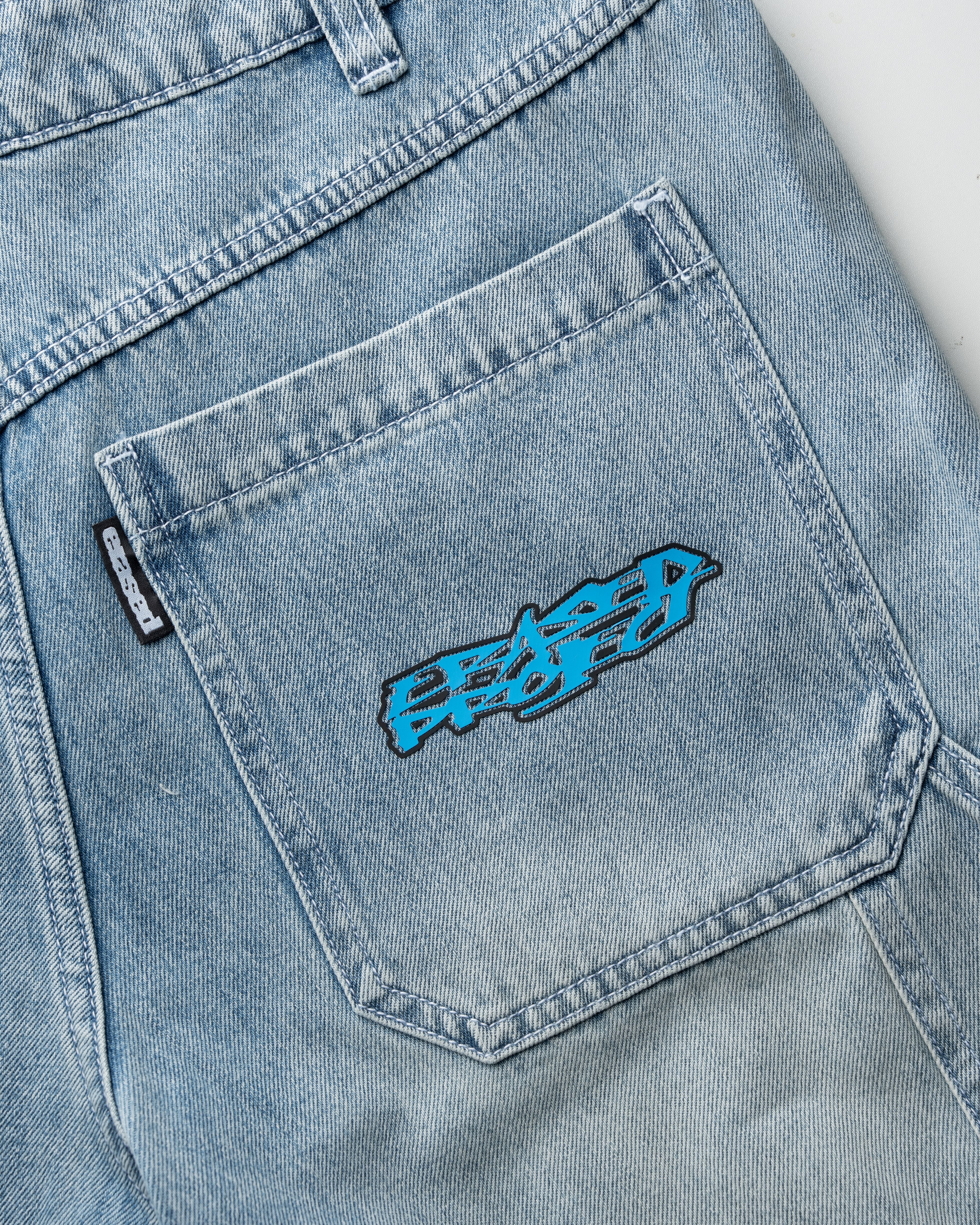 Burning Daisy 8 Pocket Denim Shorts w/Hammer Loop