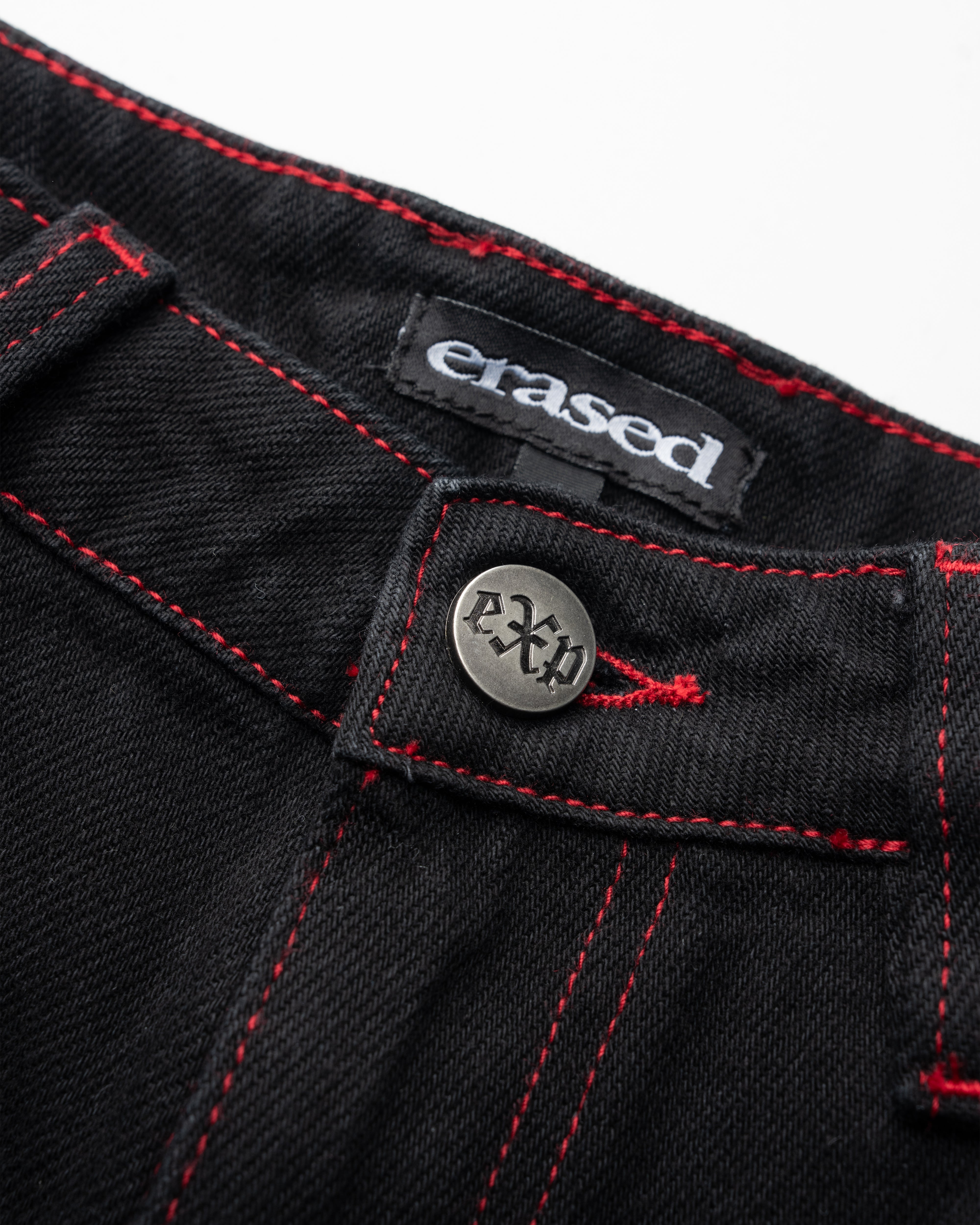 Black Wide Leg Denim Jeans