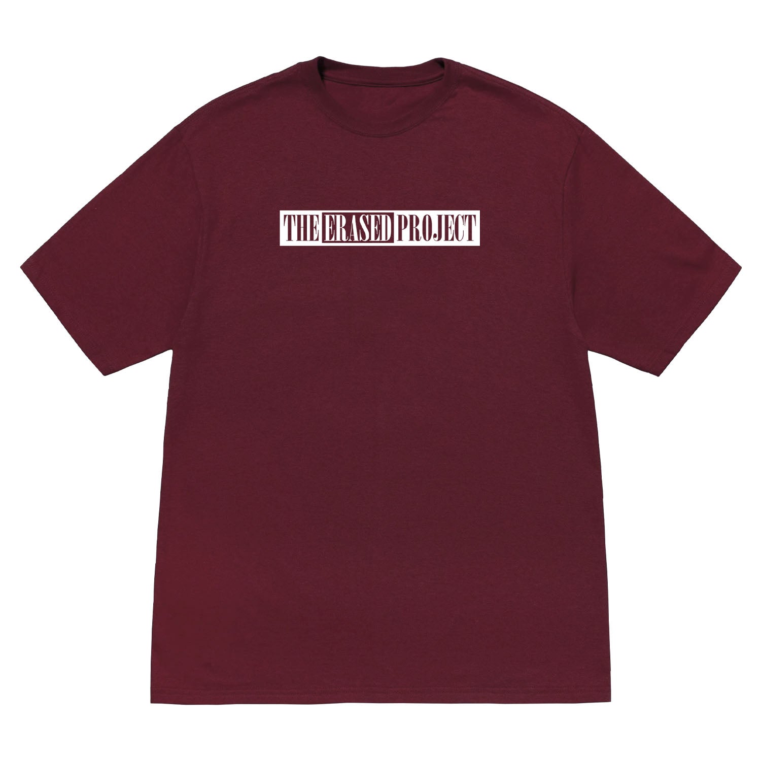 Box Logo Burgundy Tee