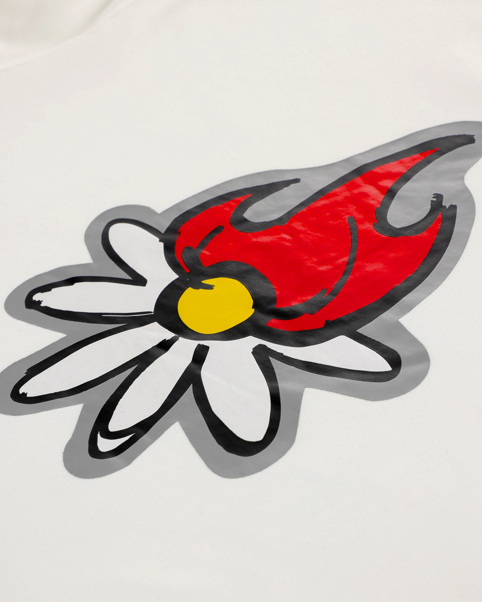 Erased Red Logo Sweatshirt