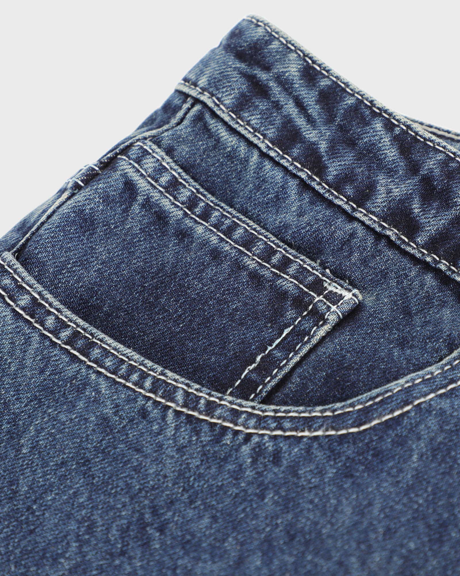 Wide Leg Denim Jeans