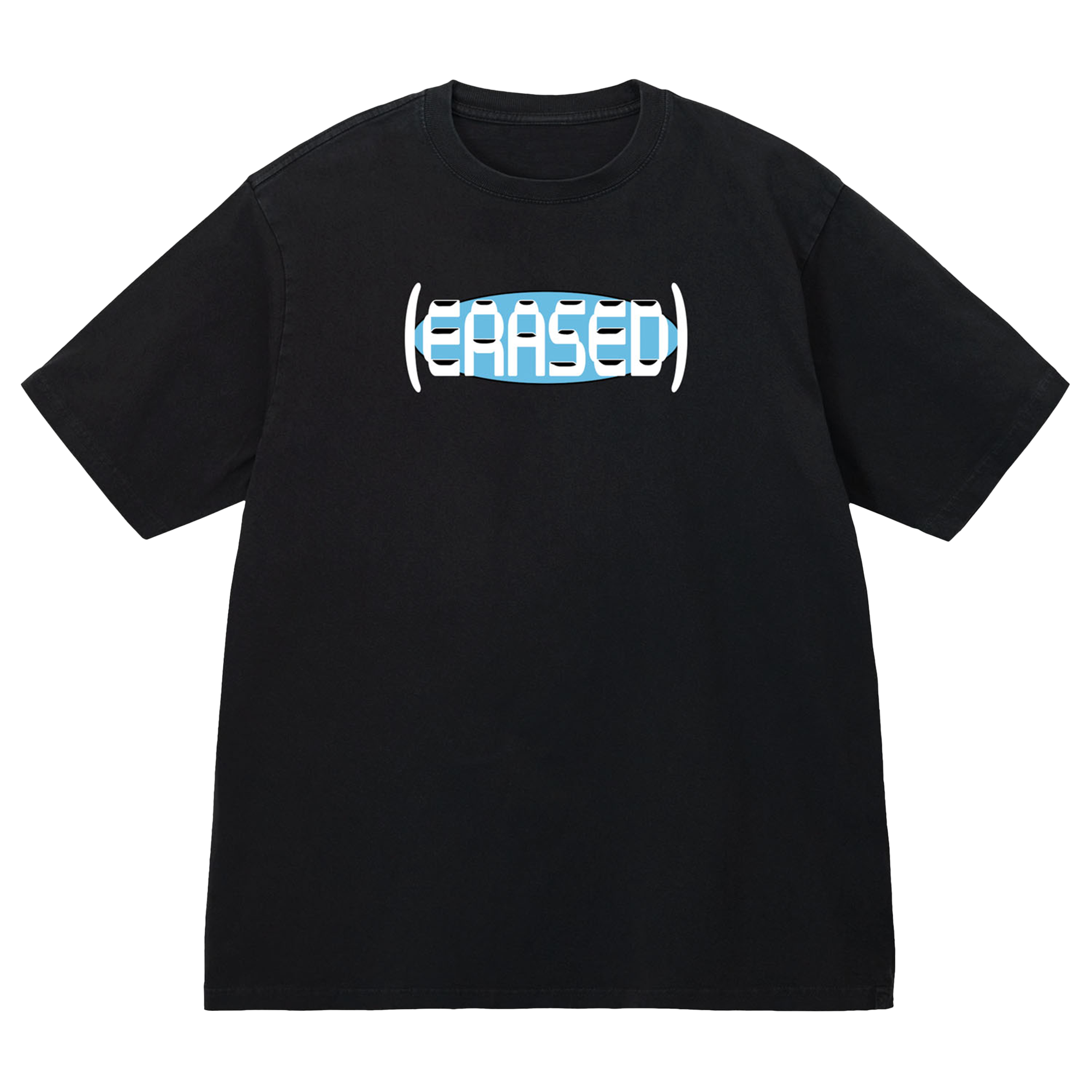 Digital Spiral Black Tee