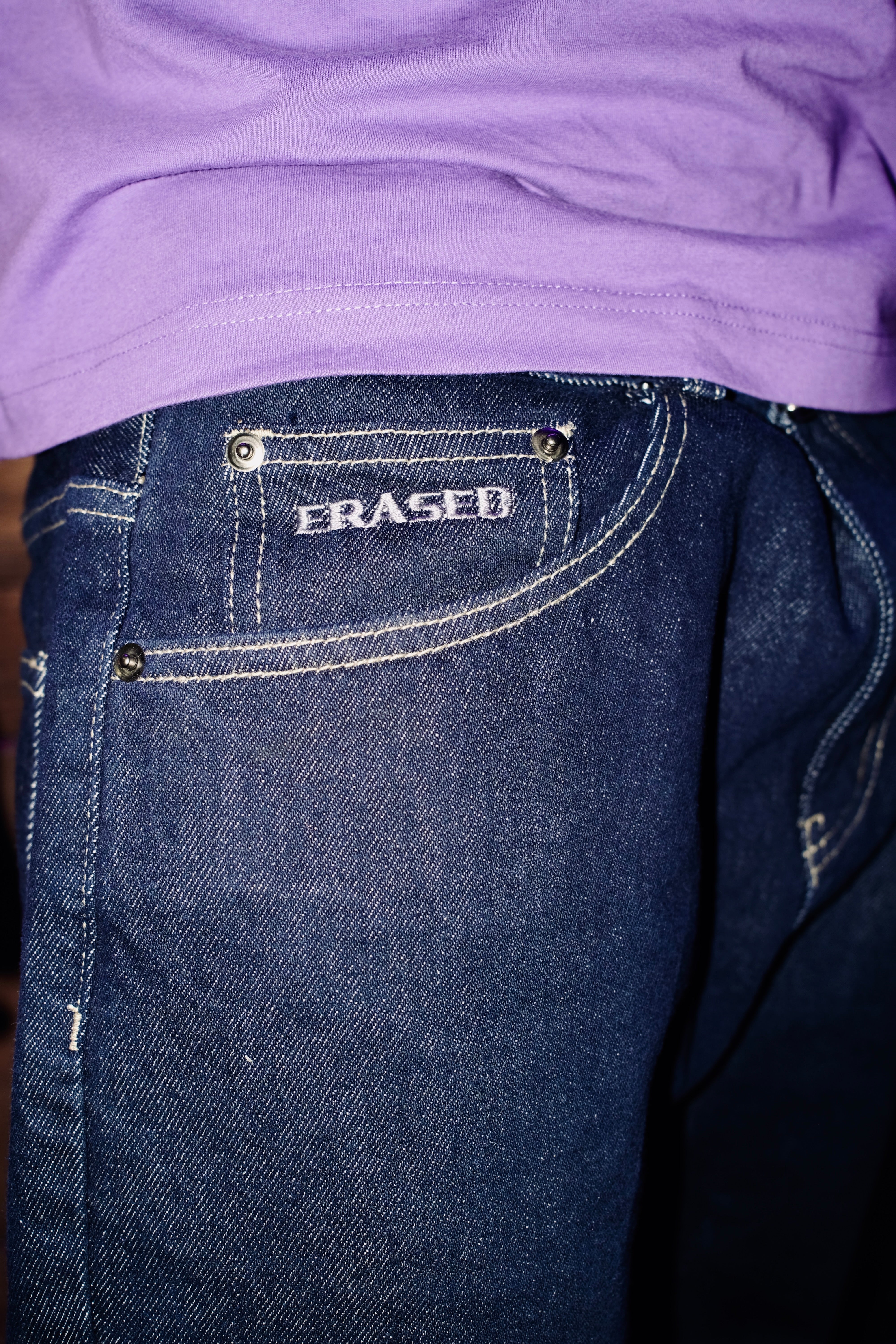 Filipe Blue Baggy Denim