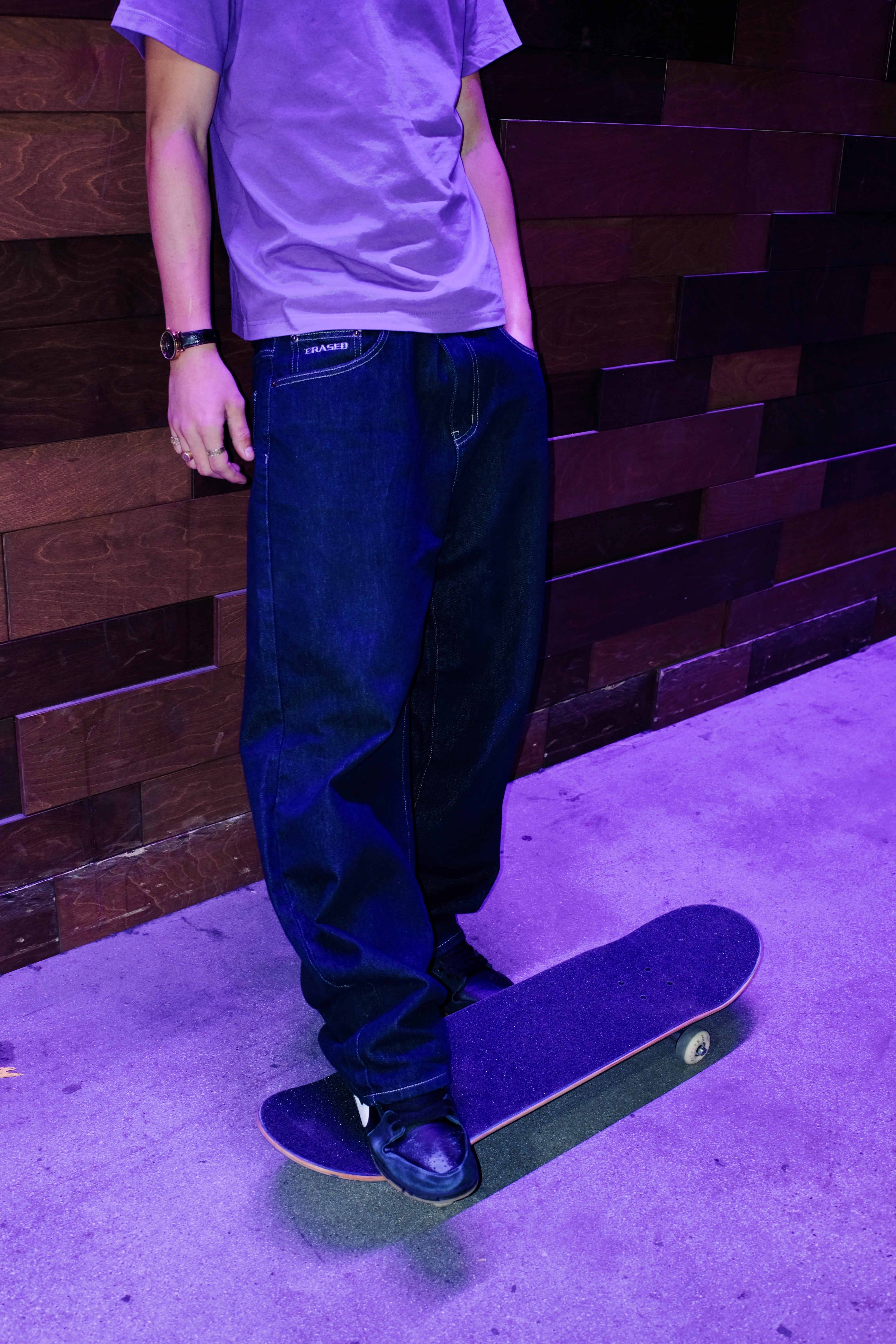 Filipe Blue Baggy Denim