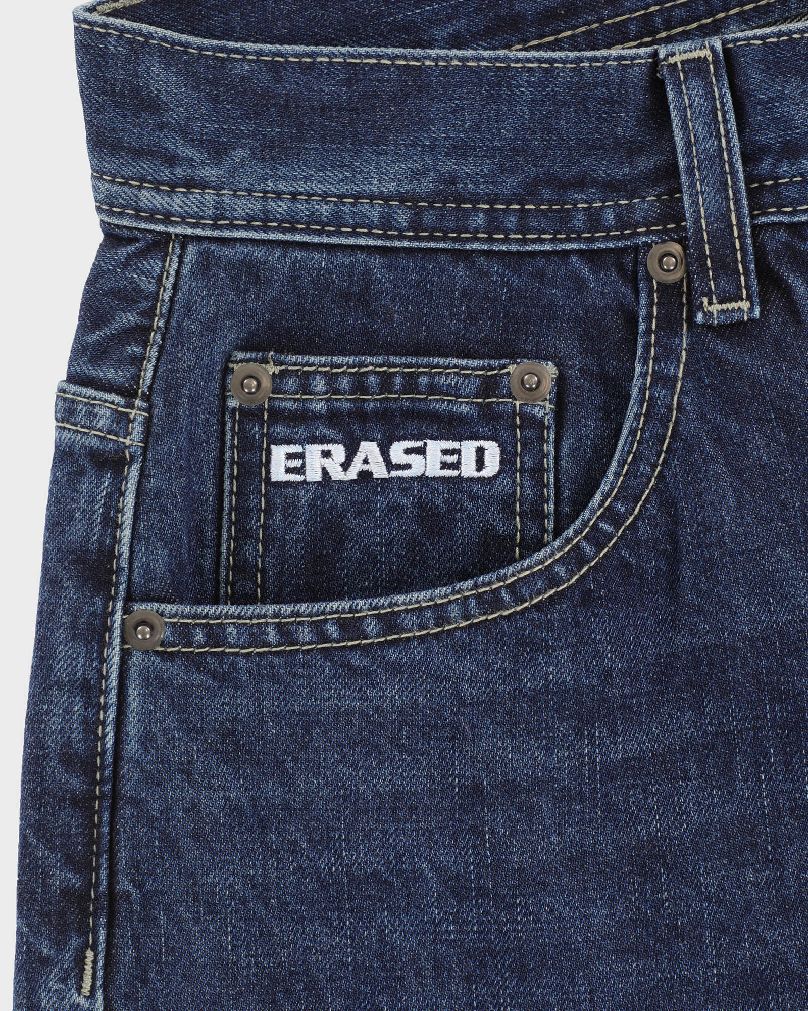 Filipe Raw Indigo Baggy Denim