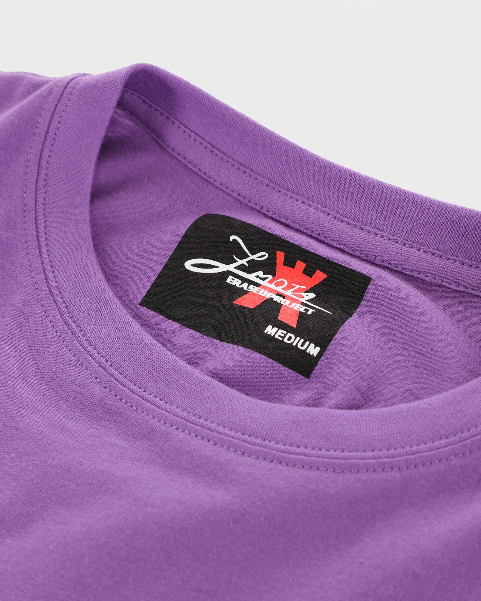 Filipe Small Pocket Logo Tee - Purple