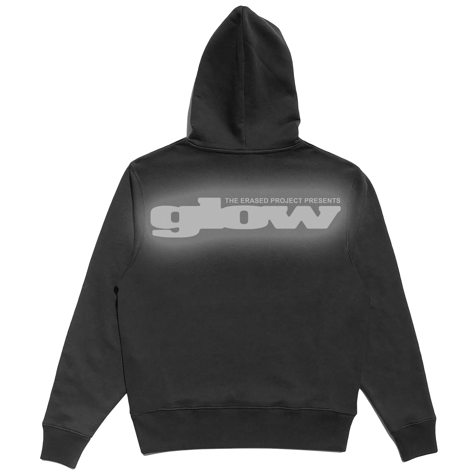 Glow Reflective Black Hoodie