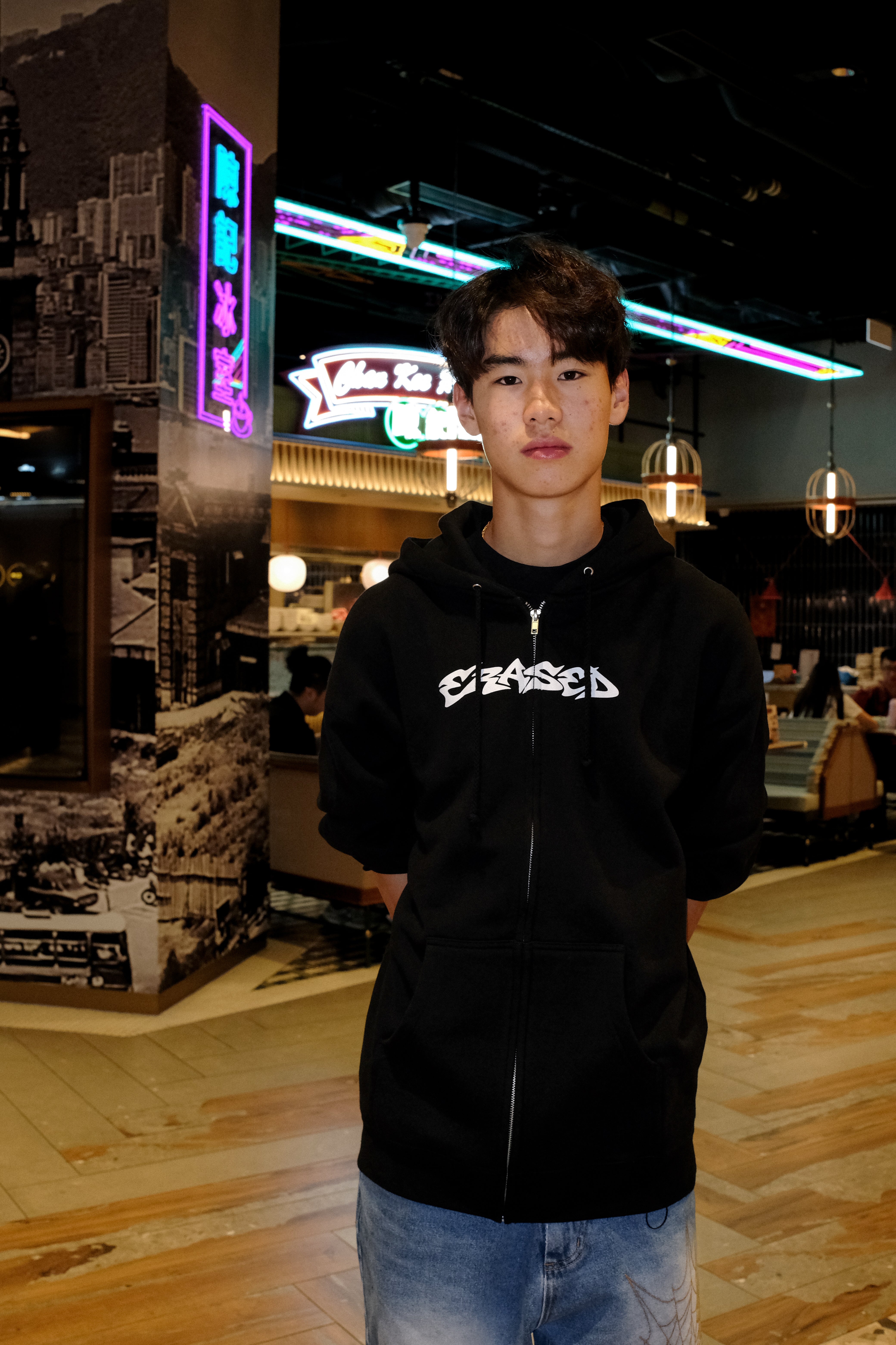 Graffiti Logo Hoodie