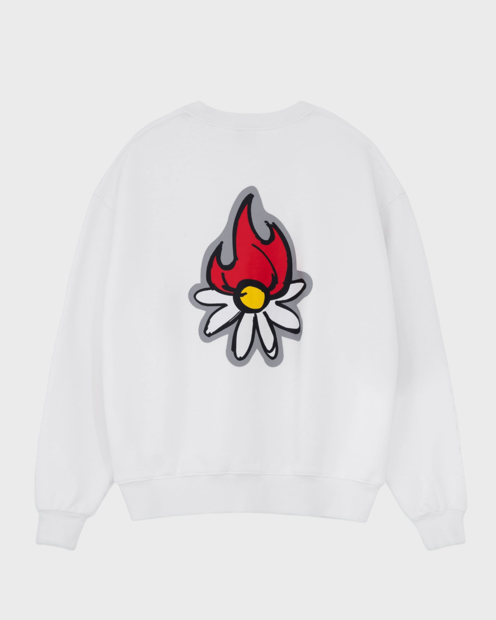 Erased Red Logo Sweatshirt