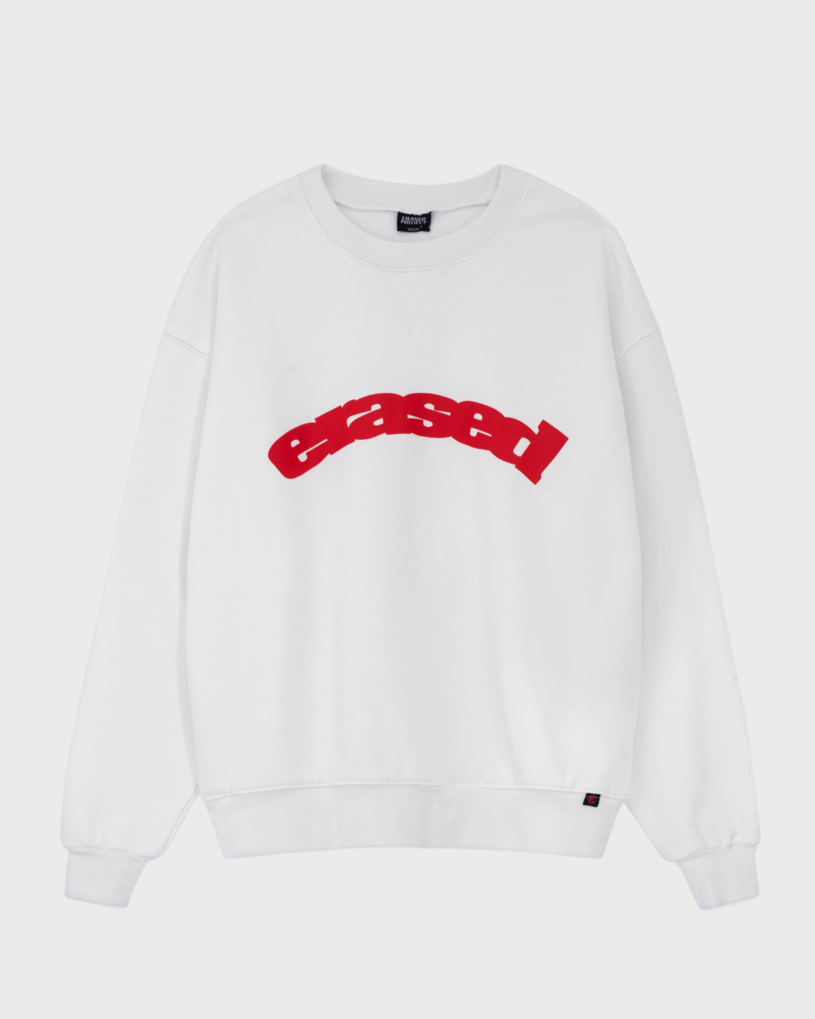 Erased Red Logo Sweatshirt
