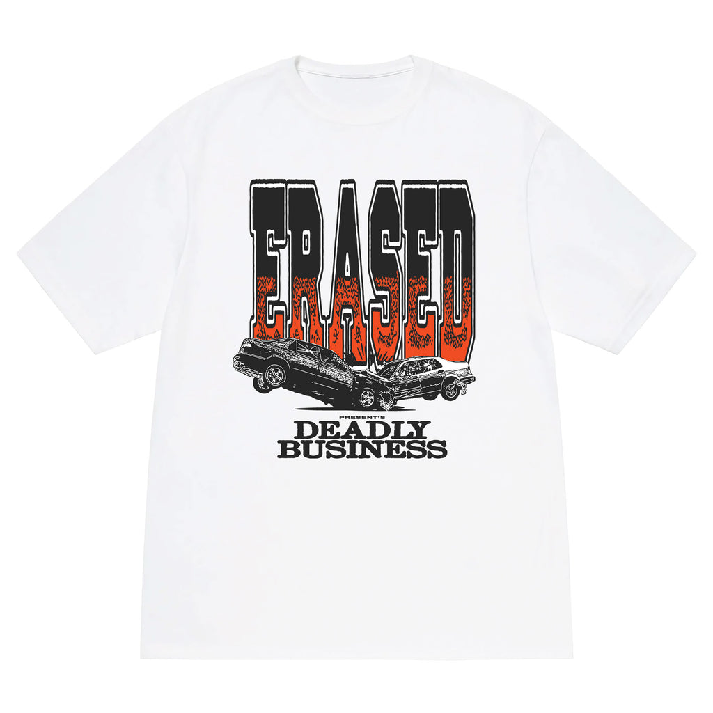 DEADLY BUSINESS TSHIRT - WHITE