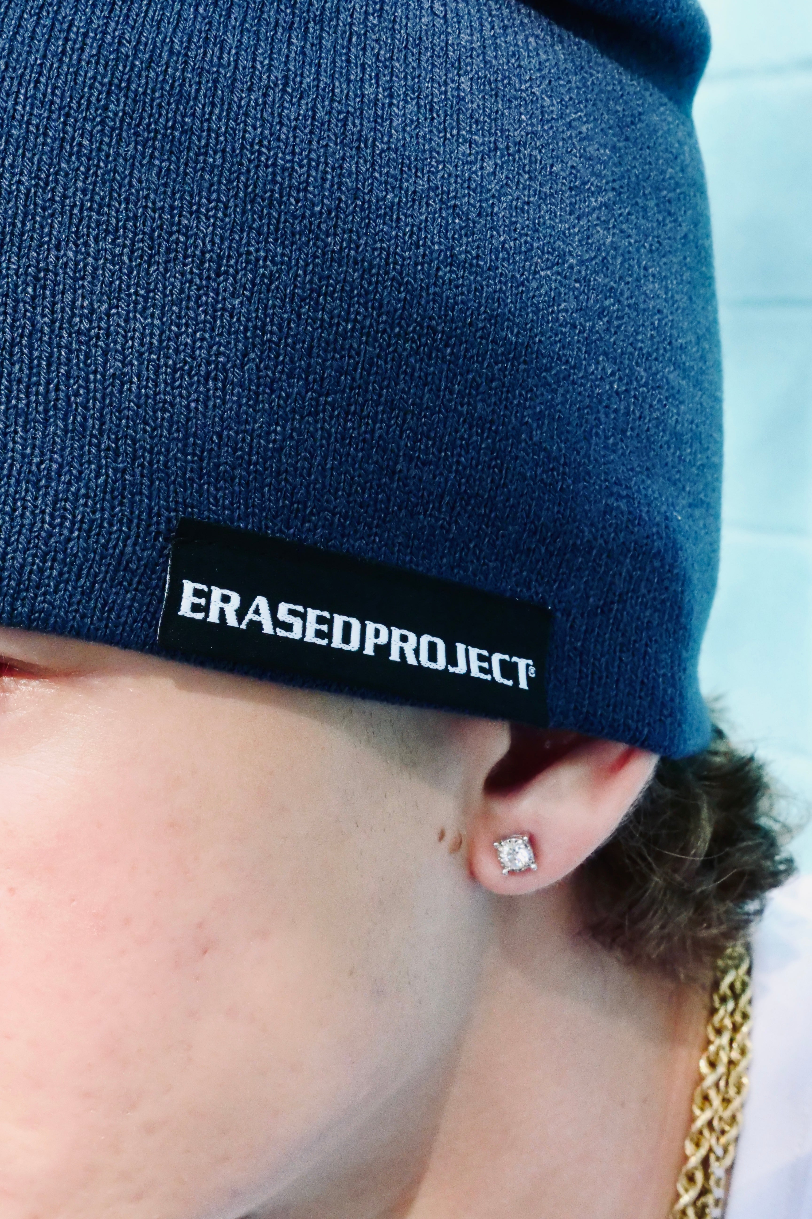 Filipe Erased Tag Beanie