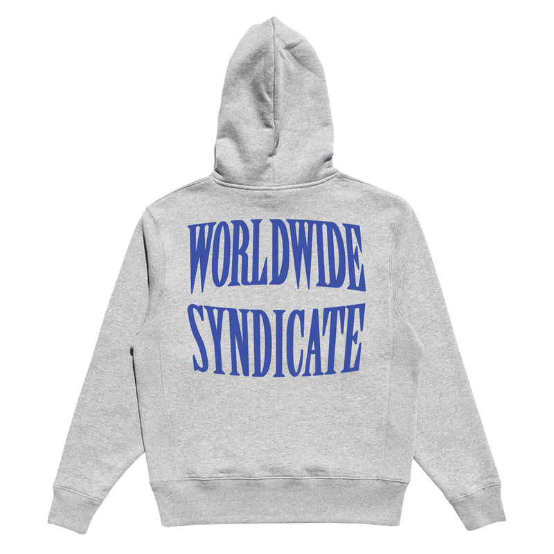 EMBROIDERED WWS PREMIUM PULLOVER HOODIE - HEATHER GREY