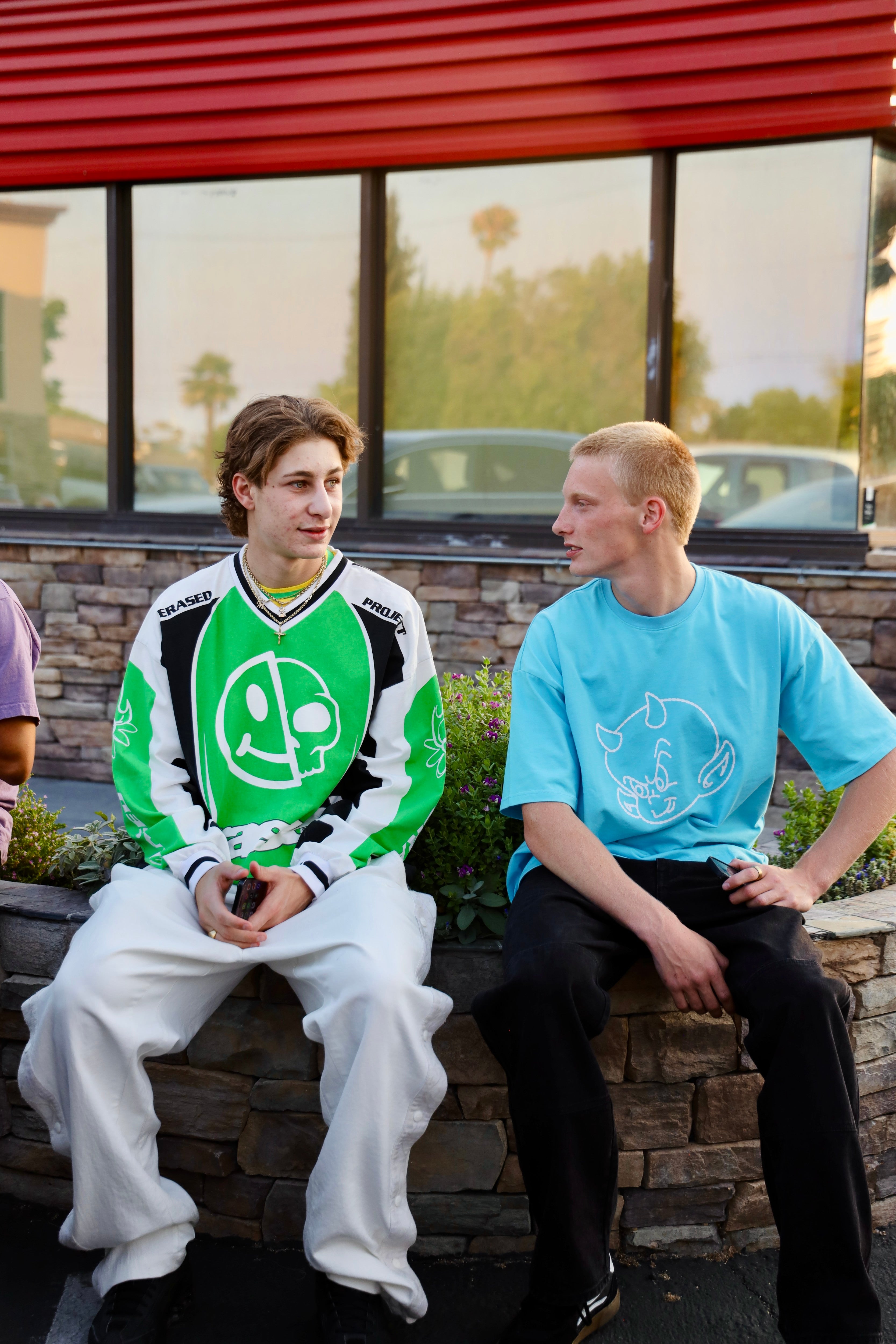 Smiley Skull Moto Jersey