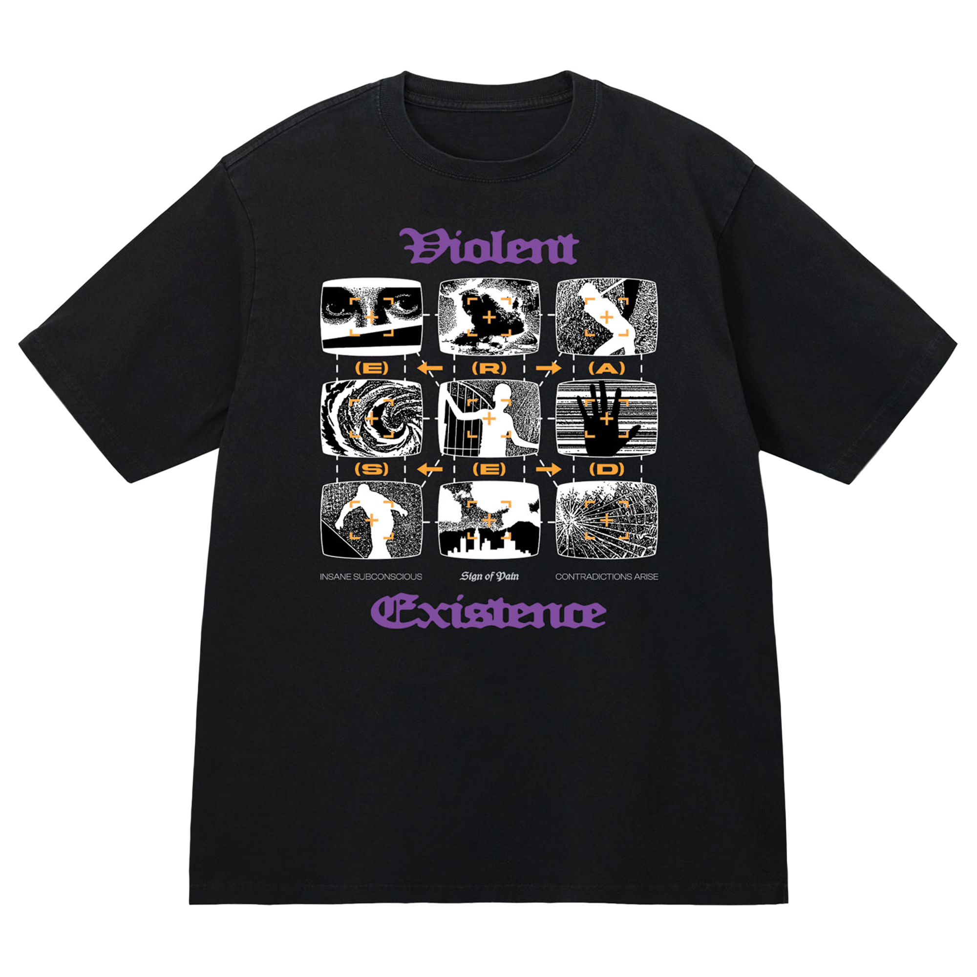 Violent Existence Black Tee